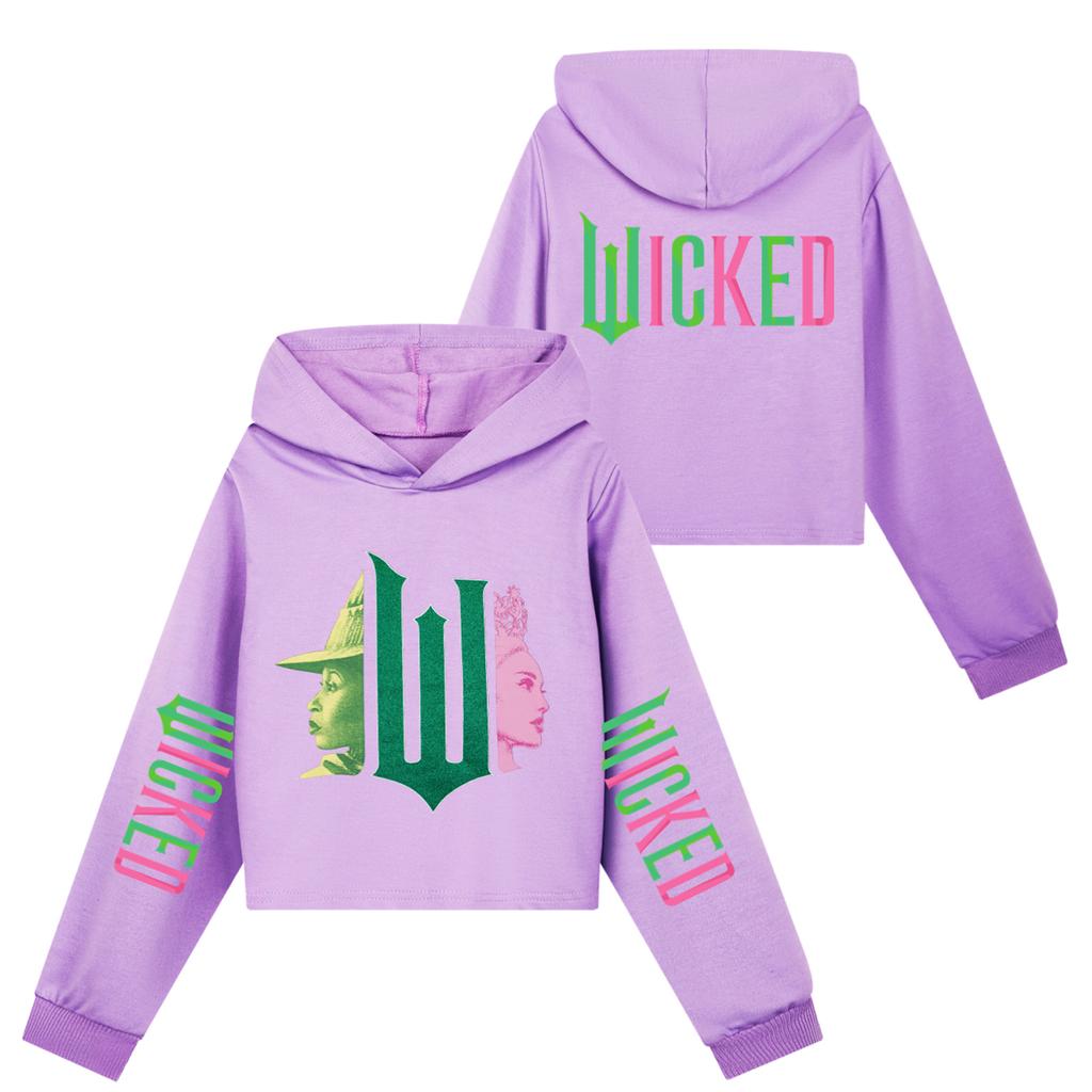 Kinder Langarm Lockerer Pullover Buchstabenbedrucktes Kapuzensweatshirt