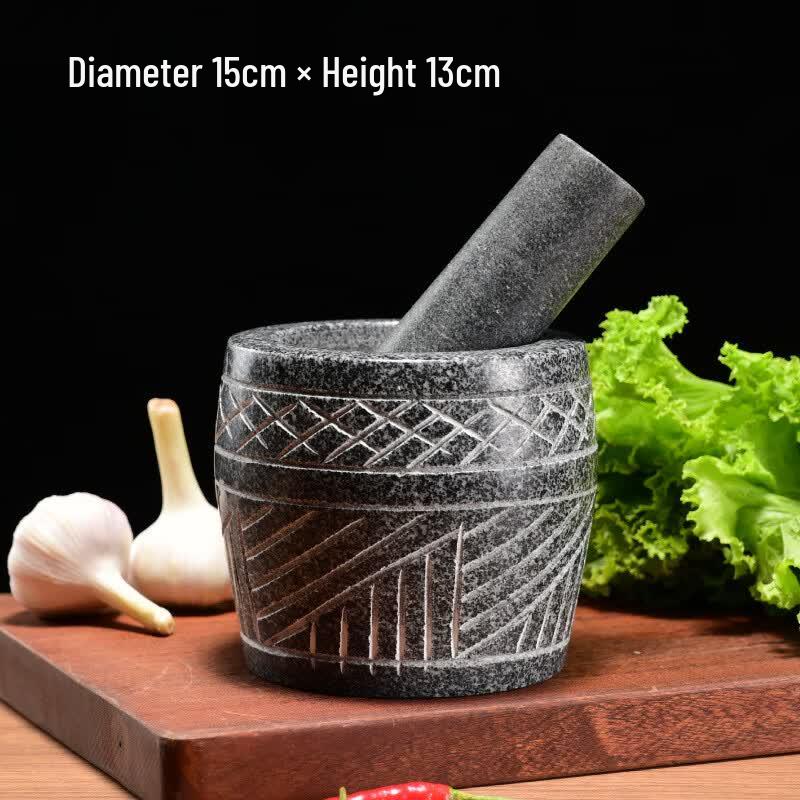 

LISM Bamboo Garlic Mortar and Pestle Set