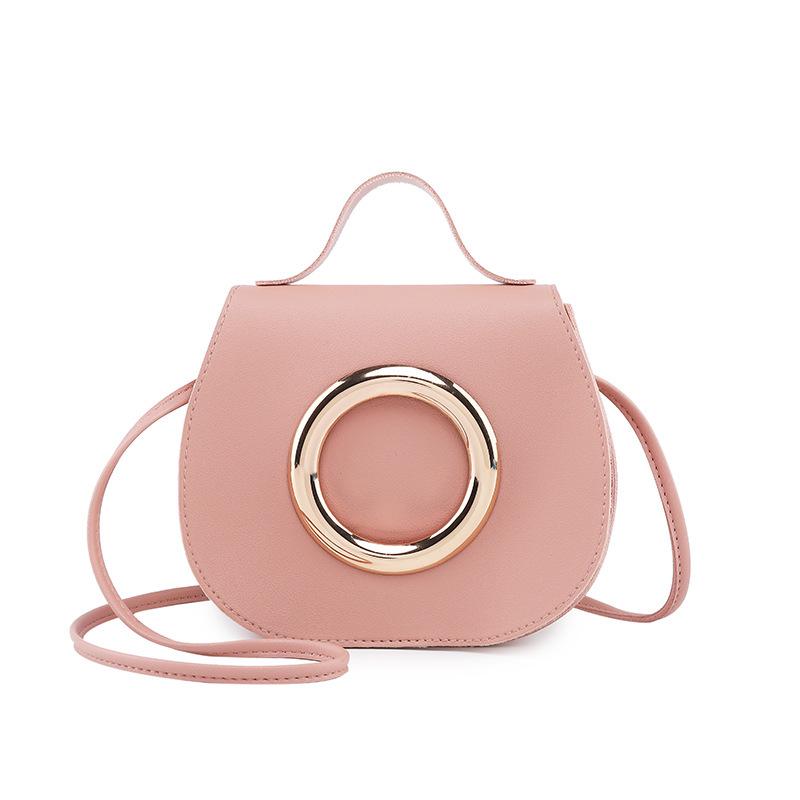 Women's circle decoration, bag cover portable change bag, spring and summer new crossbody shoulder mobile phone bag.