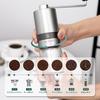 VKCHEF Coffee Hand Grinding Coffee Coffee Stainless Steel Coffee Adjustable Coffee Camping 6 Degree Coffee Bean Coffee Home Outdoor Storage Easy To