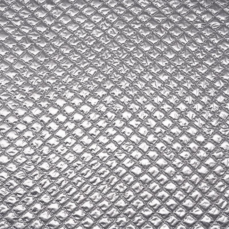 100/300/500cm Square Grid Ultrasonic Embossing Cotton Lining Fabric PU Leather Quilting Fabric for DIY Sewing Luggage Bag