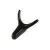 Zinc Zinc Zinc Alloy Wall Mount Hook Hanging Cabinet Storage Hook Bedroom Ox Horn Dual Hanger  Coat
