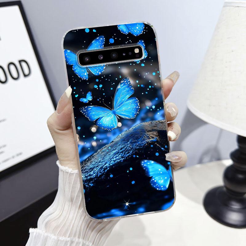 For Samsung S10 Plus S10 5G4G S10E Case Transparent Cover For Samsung Galaxy S10+ Marble Clear Soft Silicone Phone Case Fundas