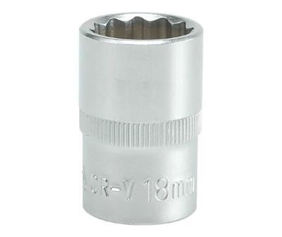 Yato 12-Point Socket 1/2"" Short 18Mm