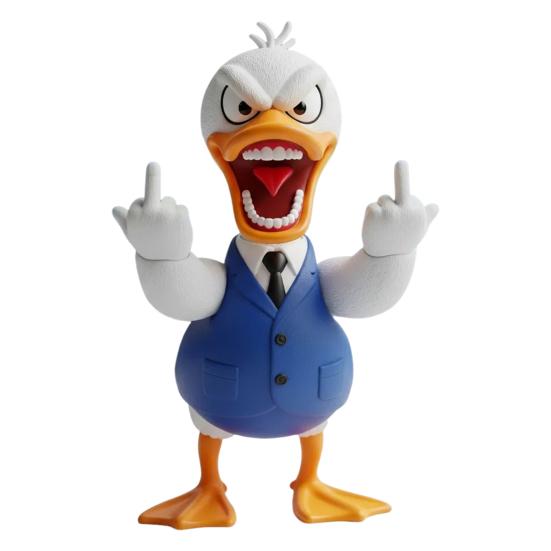 Angry Animal Figurine Resin Flip The Bird Animal Ornament Desktop Middle Finger Animal Statue for Home Office Desk Shelf Decor