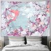 Boho Wall Tapestry Aesthetic Room Decor Nature Landscape Forest Tree Mountain Tapestry Dorm Room Decor Bedroom Wall Hanging Arti