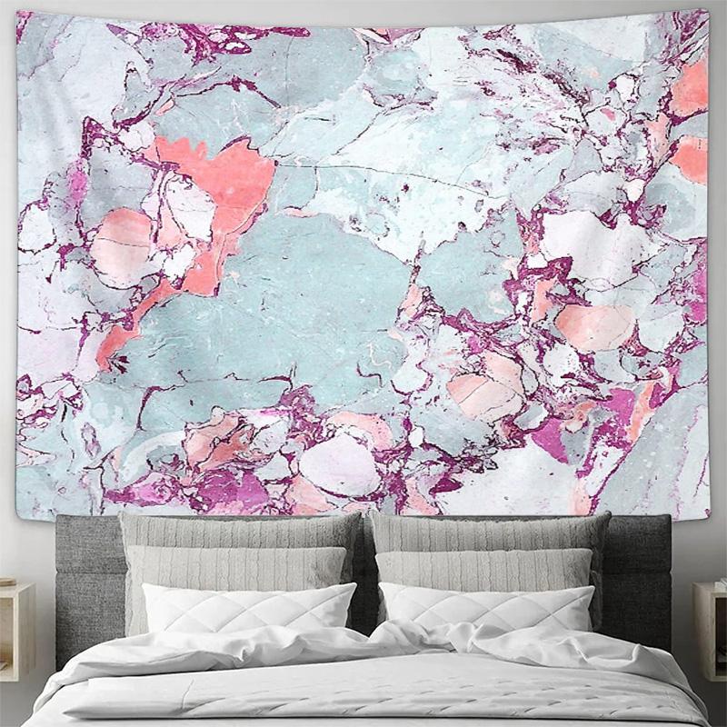 Boho Wall Tapestry Aesthetic Room Decor Nature Landscape Forest Tree Mountain Tapestry Dorm Room Decor Bedroom Wall Hanging Arti