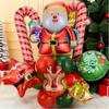 Christmas-themed Santa Claus Gift Candy Latex Party Balloon Set