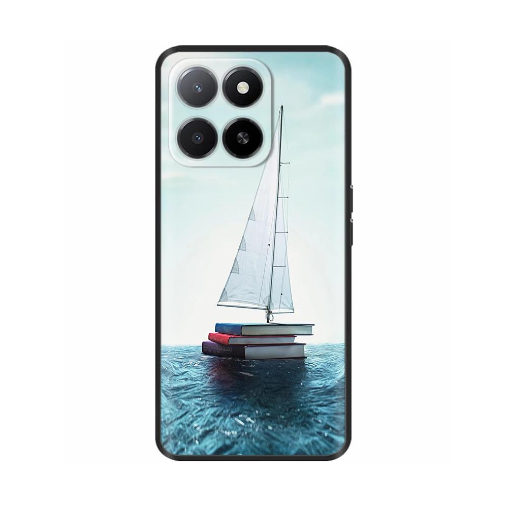 Für Honor X5B Plus Hülle Für Honor X5b 2024 Stoßfest Weiches TPU Silikon Handyhülle Für honorX5B X 5b Capa Cartoon Matt Bumper