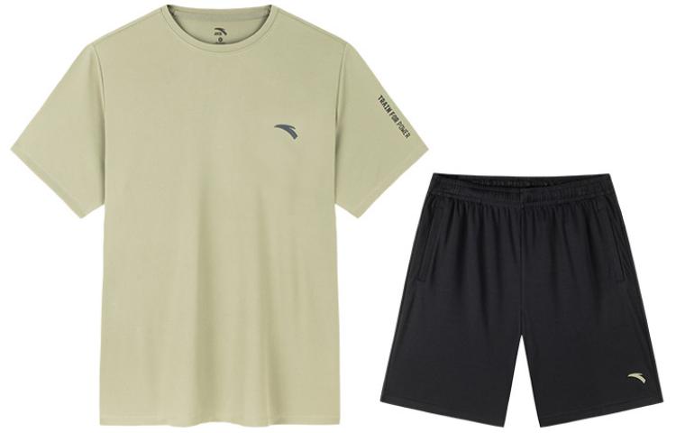 Men's Anta Variety Training Collection Casual Sportswear Men's Alga Green