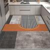 Minimalist Style Carpet for Living Room Anti-Fouling Kitchen Floor Mat Large Area Balcony Anti-Slip Home Decorative Rug