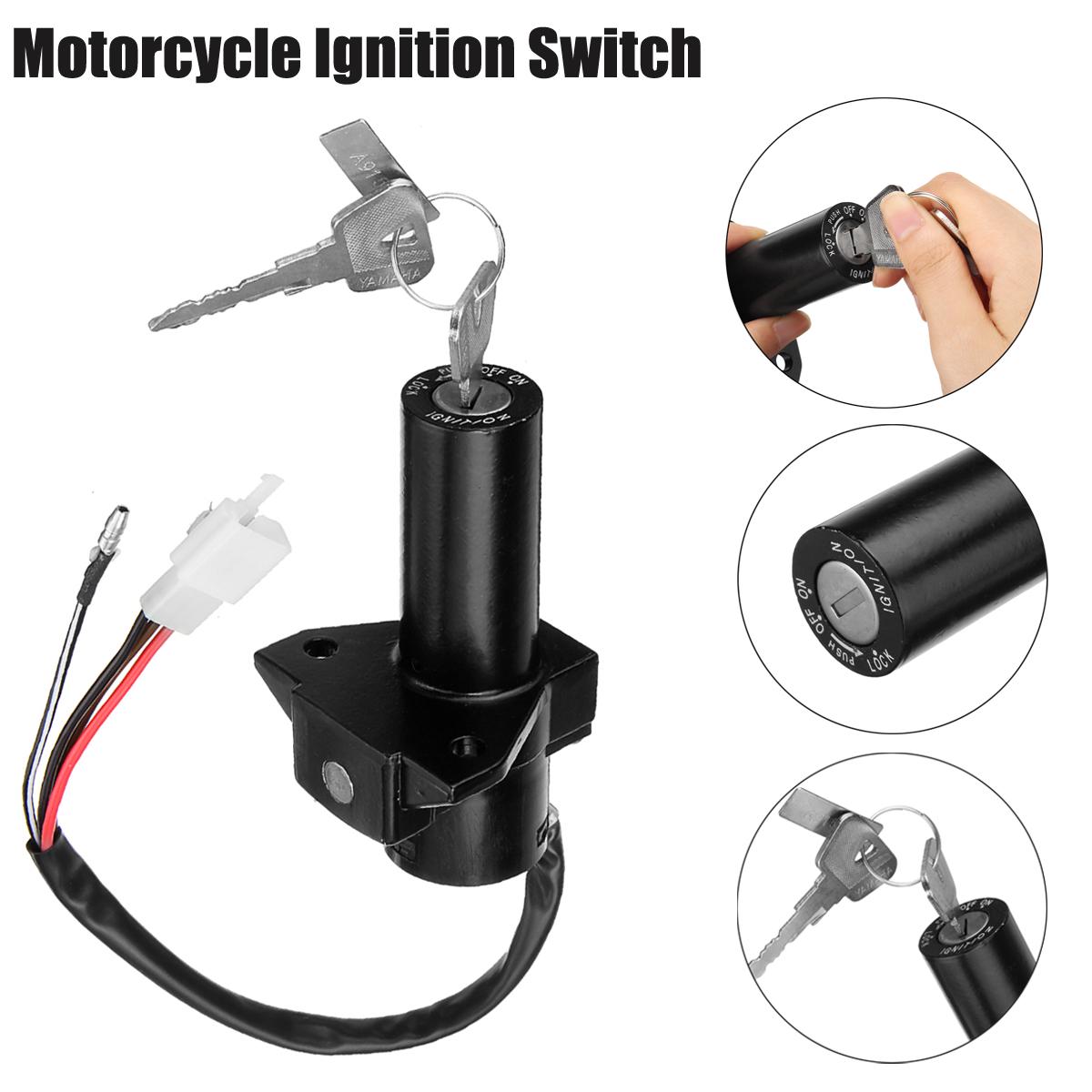 For Yamaha YBR 125 20072014 Replacement Ignition Switch 4 Wire YBR125