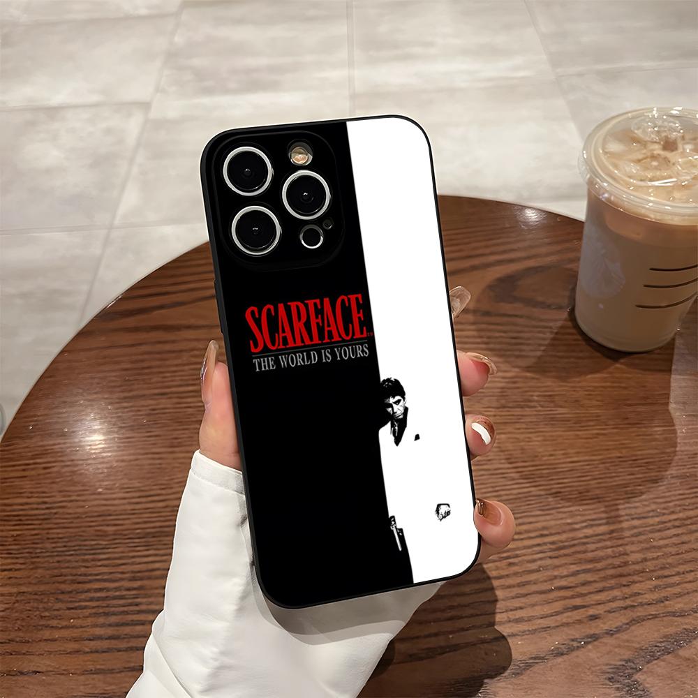 1983 Film S-Scarface Phone Case For Iphone 17 Pro Max 16 Pro Max 15 Pro 14 Plus 13 11 12 Xr X Xs Plus Se Back Cover
