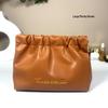 High-Value PU Pleated Cosmetic & Lipstick Travel Makeup Bag