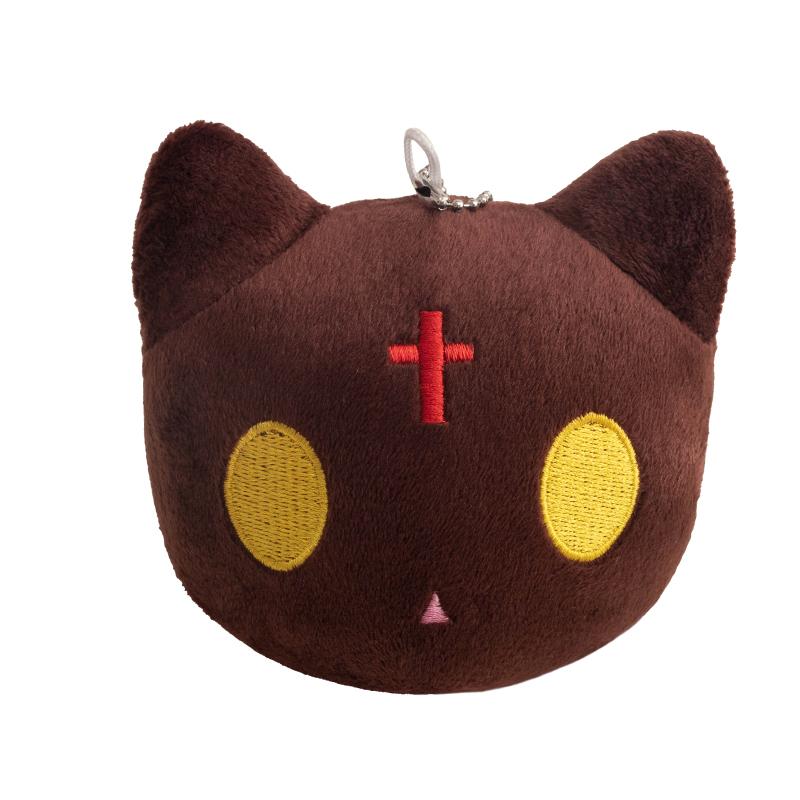 Japanese Hot Anime An Explosion On This Wonderful World Plush Doll Cartoon Megumin Cat Peluche Toys for Kids Fans Creative Gift
