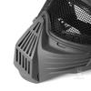 Full Face Shooting Mask Mesh Type (Black) Face Guard for Airsoft, Survival Games, and Cosplay