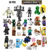 Interactive My World Building Blocks Small Parts 29pcs Plastic Material