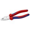 KNIPEX Combination 180mm Comfort Chrome Pliers, Long, Handle, Plated, 0305-180