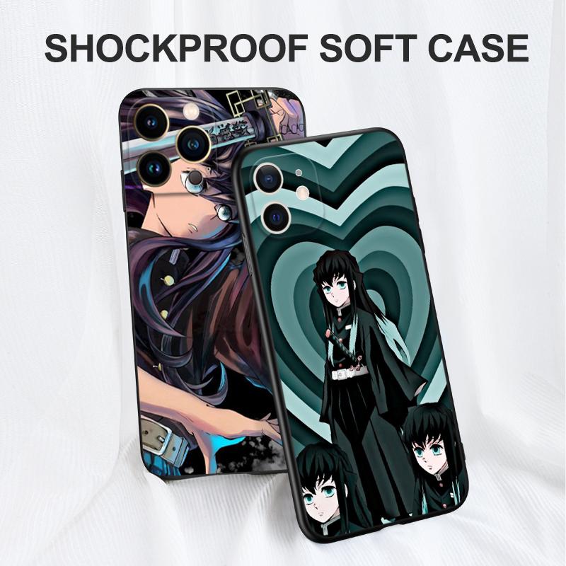 Black Tpu Case For Motorola Moto G31 G40 Fusion G41 G50 G51 edge30 G10 G20 G30 G100 5G G22   Tokitou Muichirou