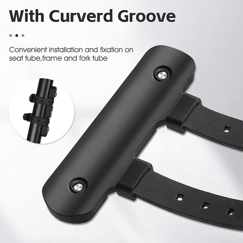 Cycling Bottle Holder Adapter Silicone Gel Road MTB Bottle Cage Conversion Base Without Hole Installation Fixing Bike Bottle