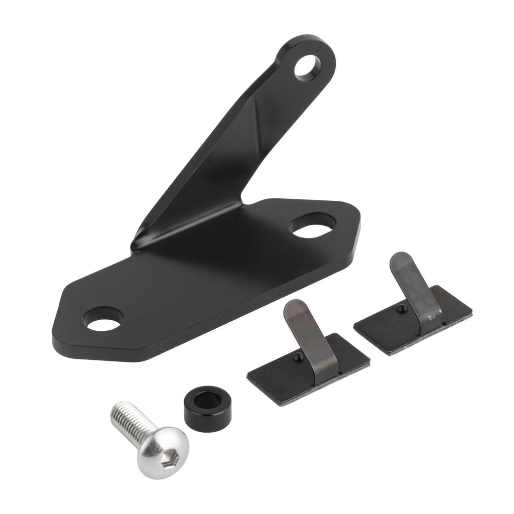 Kijima Motorcycle Parts Bracket for Dash Cam Front Camera Steel Ninja 400 Black 250/Ninja ('18-) 304-5181F