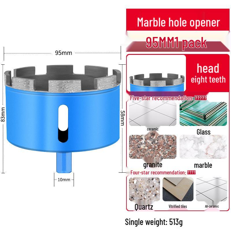 Diamant-beschichteter Lochbohrer für Marmor, Keramik, Glas und Feinsteinzeug
