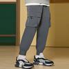 Li Ning Basketball Series Casual Quick-Dry Tapered Cargo Pants Men Pants Deep-Shadow-Blue AKXR039-1