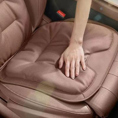 Para Tesla Car Almofada Assento Almofada Encosto Única Peça Nappa Couro Respirável Veludo Quatro Estações Universal Auto Interior