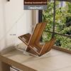 Modern Desktop Organizer Shelf Multi-Purpose Book Document Holder Office Storage Rack for Desk Neat Display Stand