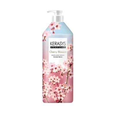 Kerasys Balsamo Profumato Fiore di Ciliegio 1L | Fragranza Floreale Fruttata | Olio di Argan ed Estratto di Fiore di Ciliegio | Cura dei Capelli Setosi