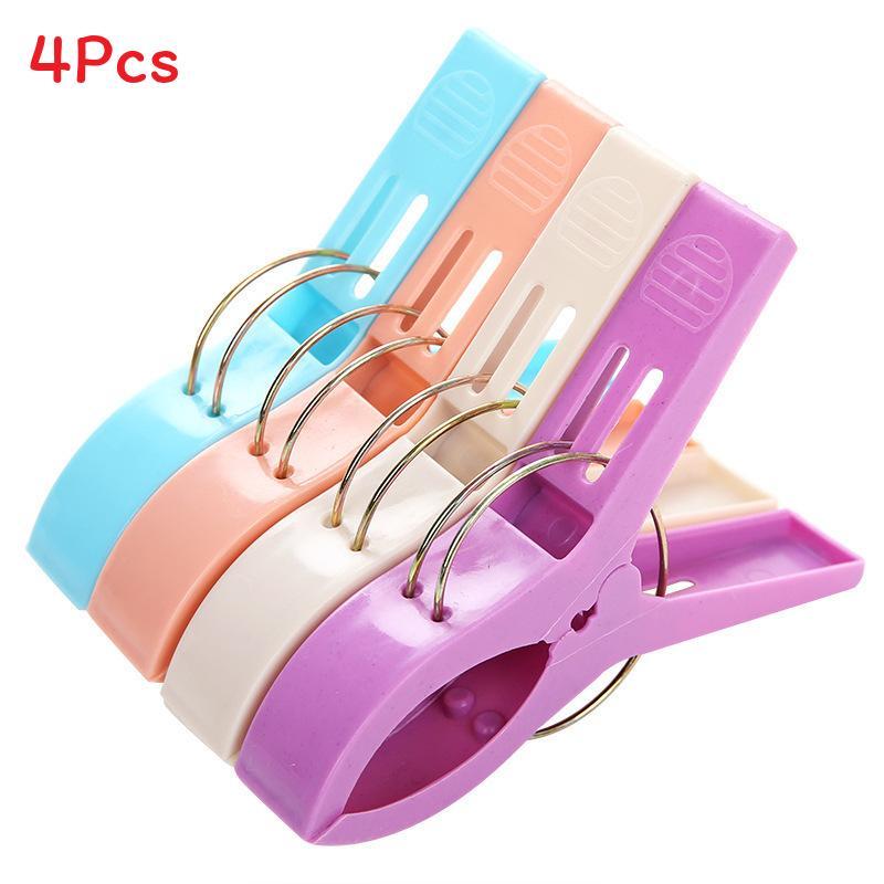 

Nordic Style Plastic Clothes Clamps For Bed Sheets And Garments In Home Laundry Use Color B