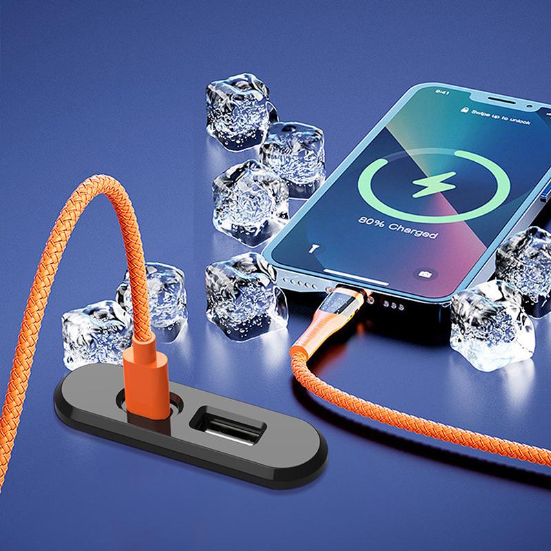 Für Büro Schlafzimmer Tisch Einbausteckdosen 1 USB-A und 1 Typ-C Eingebaute Desktop Versteckte Steckdose mit 1,2 m Verlängerungskabel