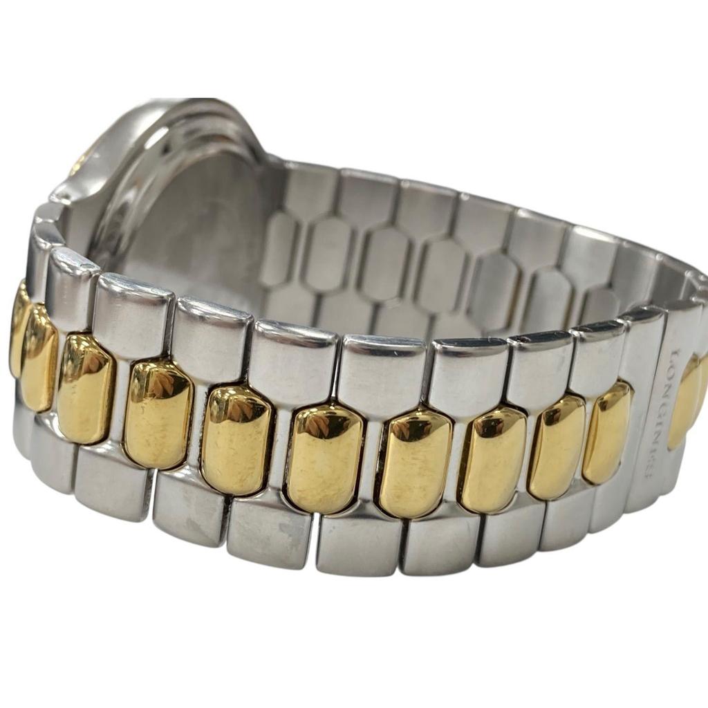 Used [New battery] LONGINES Conquest Date LI.613.3 Combi 3-hand Quartz Kingram [01]