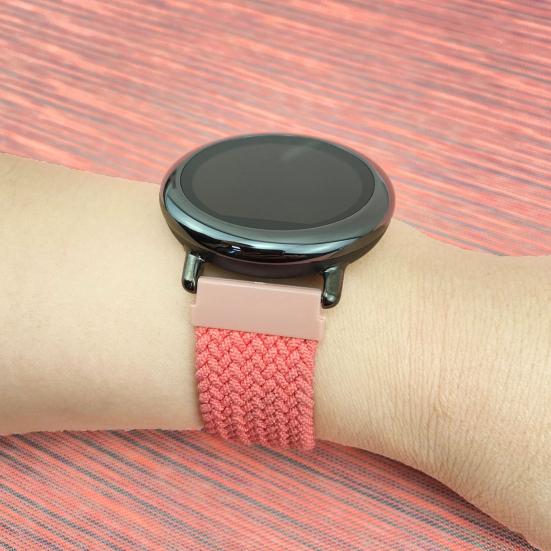 

Дышащий моющийся однотонный нейлоновый ремешок для часов 20/22 мм для HUAWEI GT2 XS 22mm