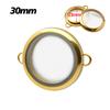 10pcs Gold/Sliver Color Floating Charms Living Memory Locket Medallion Stainless Steel Jewelry Women Bracelet Making Accessories