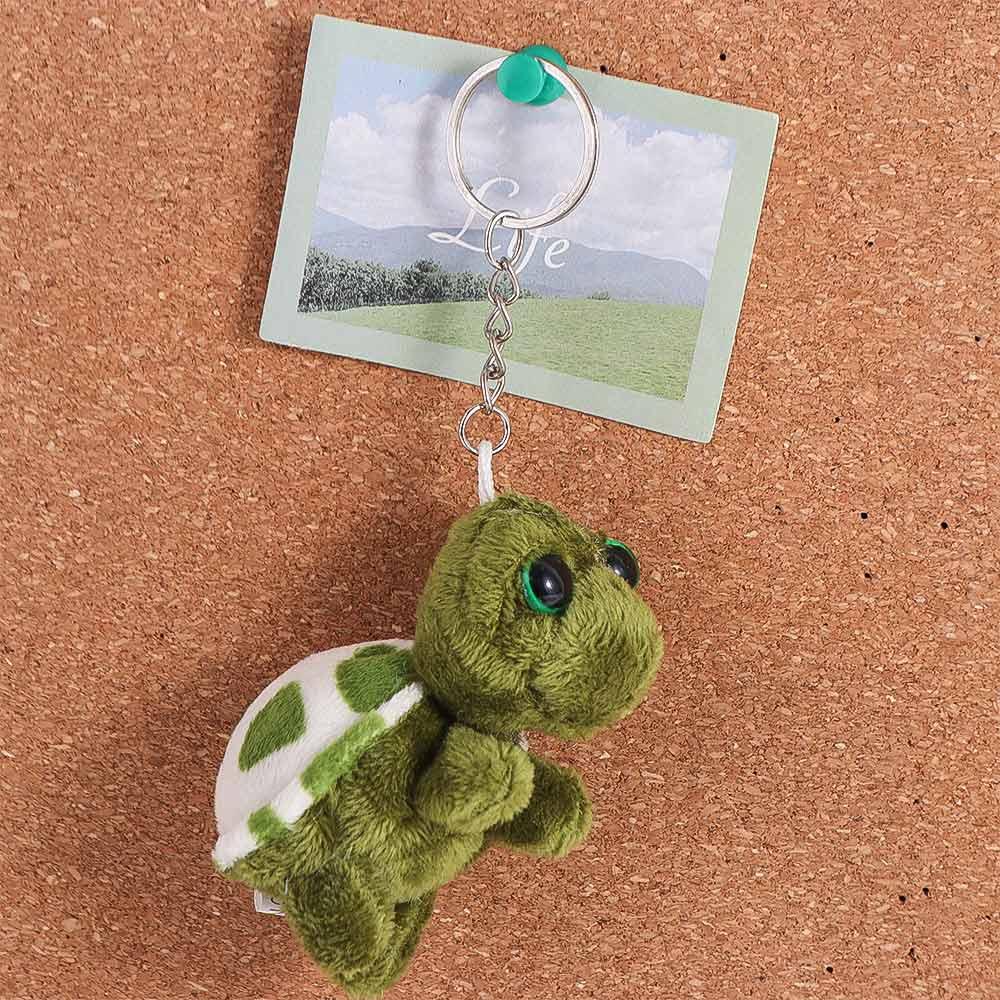 Turtle Turtle Pendant PP Cotton Turtle Keyring Backpack Charm Children s Gifts зелёный