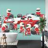 Photomural F1 Car Pit Stop Structural Vinyl 152.5x104