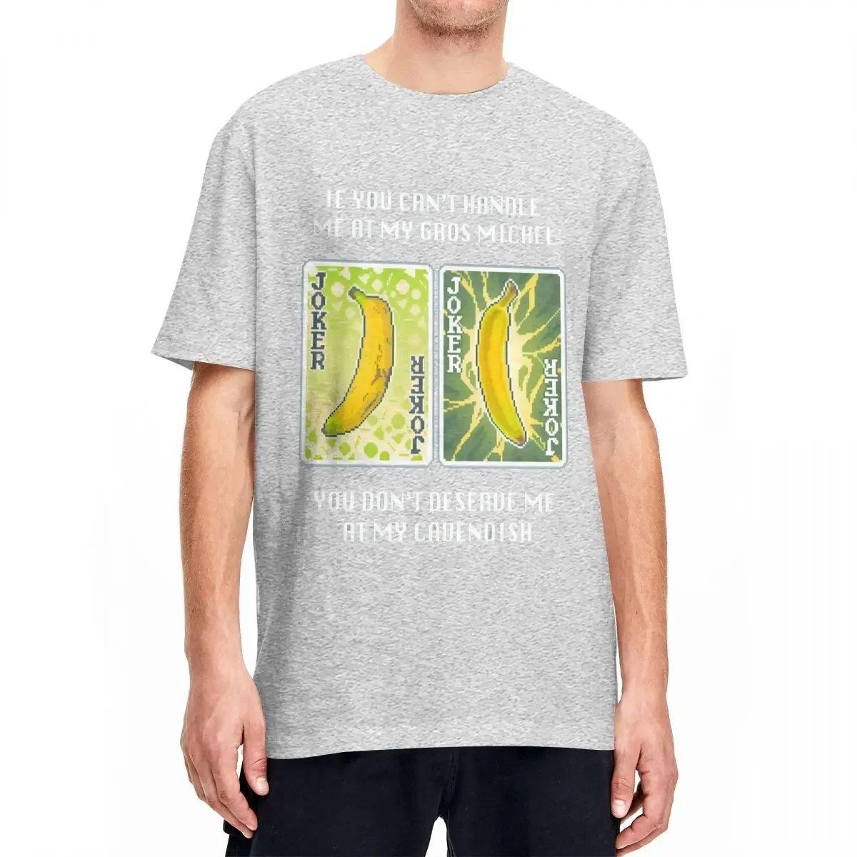 

Gros Michel and Cavendish T-Shirt Summer Balatro Streetwear T Shirts Cotton Harajuku Tee Shirt Short Sleeve Loose Tops 4XL