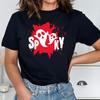 GHOST Halloween Tshirt Horror Doodle Print Shirt Scary Halloween T-shirt Halloween Spooky Creative Design Tee Men Women Cotto...