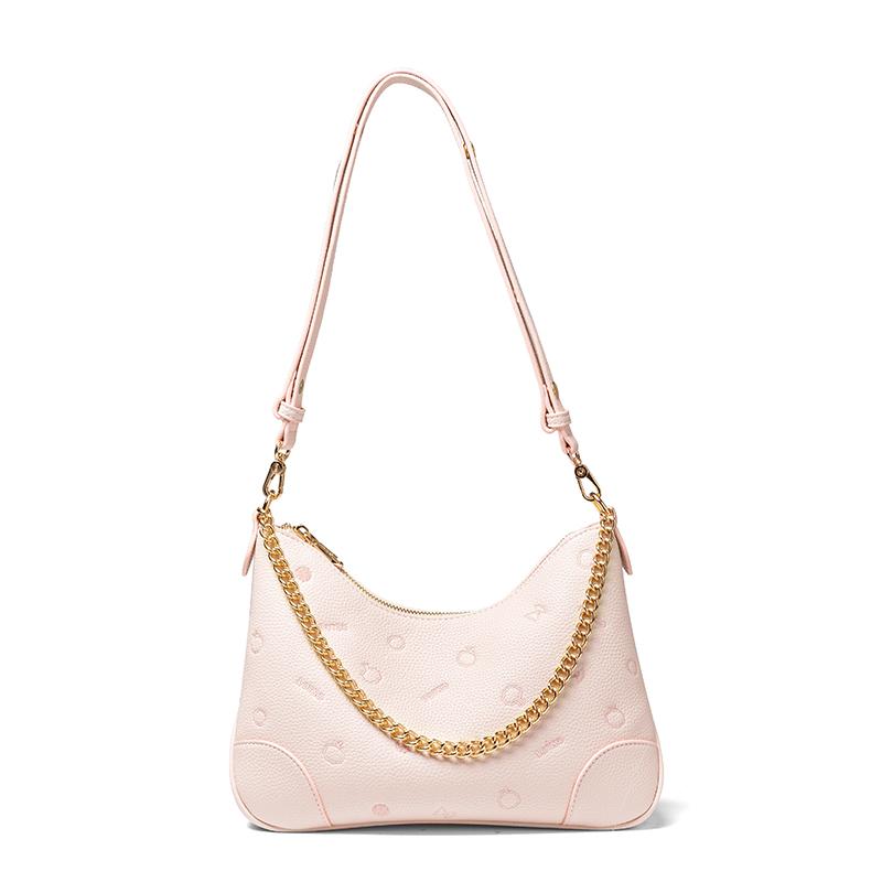 New Disney PU Shoulder Bag Regular Women's Pink BMK-72899