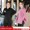 Trendy Plus Size Hooded Yoga Suit: Slimming, Medium-Long Fitness Top for Running