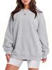 Autumn Winter Women Loose Velvet Sweatshirt Fashion Solid Color Top