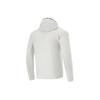 Li Ning Running Series Solid Color Hooded Warm Dry Slim Fit Long Sleeve Raglan T-Shirt Men Tops Silver-Birch-Gray ATLU003-3