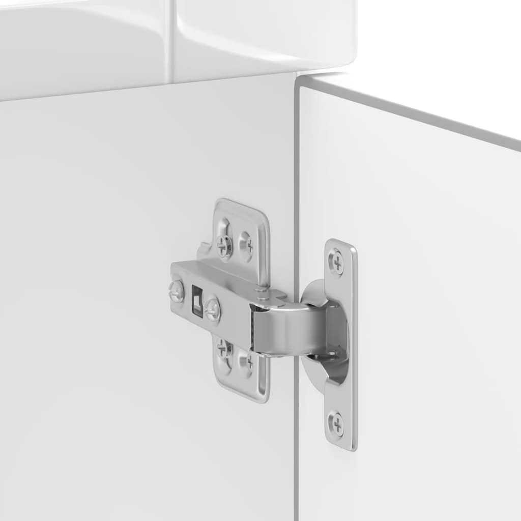 Lucca Kitchen Base Cabinet High Gloss White Particleboard