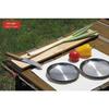 Belmont BM-420 Cutting Board & Knife Set, Black Handle, Silver Blade, 115x320x48mm