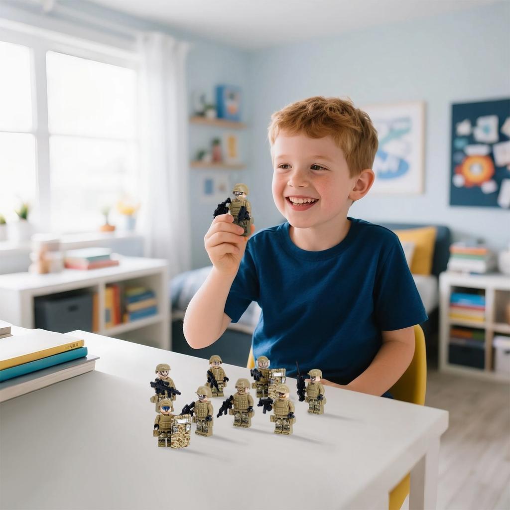 12PC Children's Building Block Figurines Are The Best Gifts For Kids