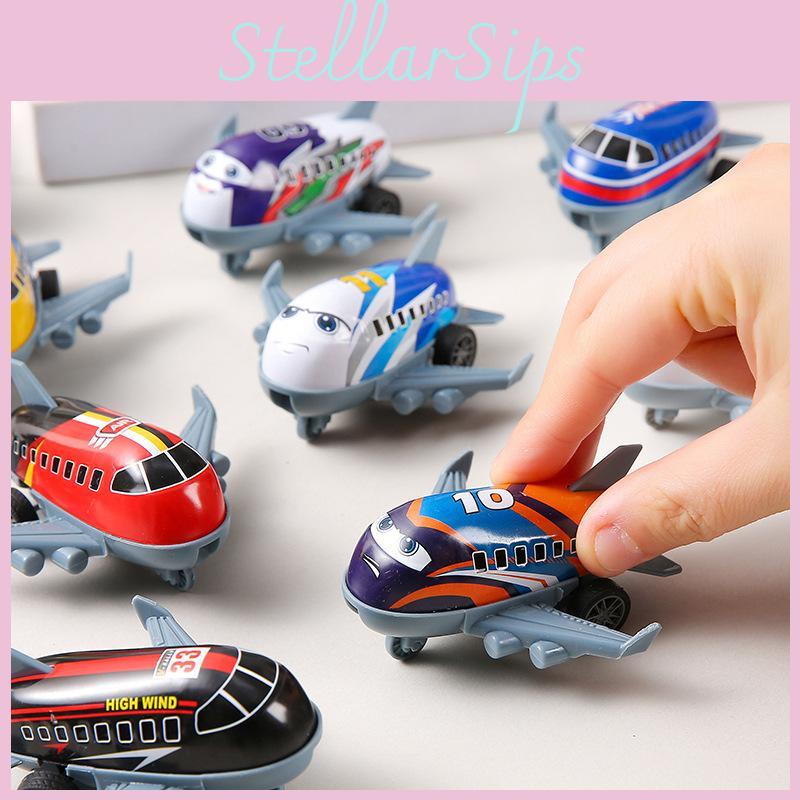 Simulation Mini Inertial Airplane Model Children Toy For Kids Visual And Motor Skills Development
