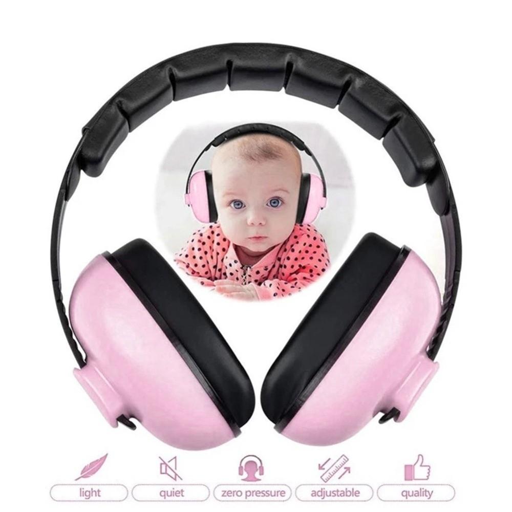 Adjustable Baby Earmuffs Soft Padding Children Anti-noise Headphones  Kids Sleeping