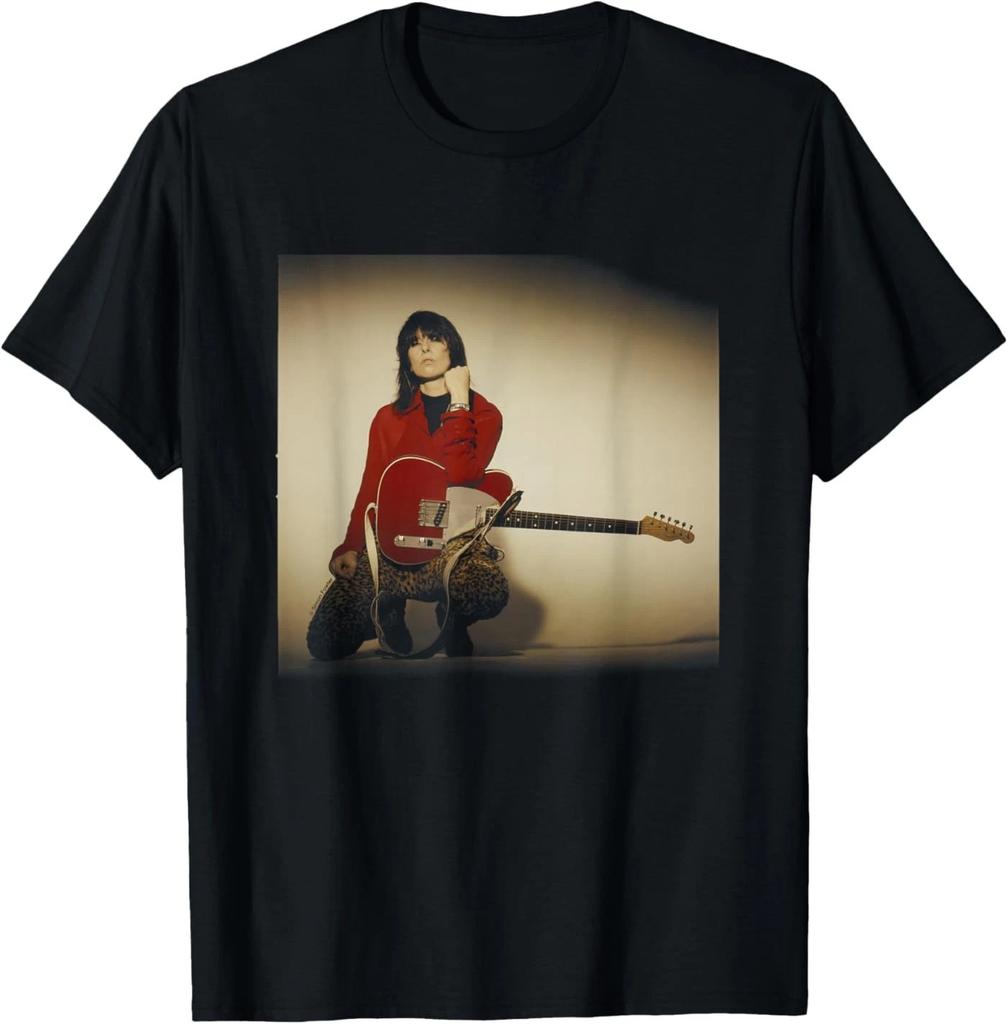 The Pretenders Chrissie Hynde Guitar Shoot Unisex T-Shirt