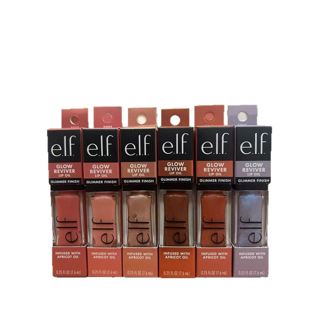 Cross Elf Farbiges Lipgloss Glow Reviver: Göttisches Wein-Lippenöl mit feuchtigkeitsspendendem und pflegendem Schimmer.